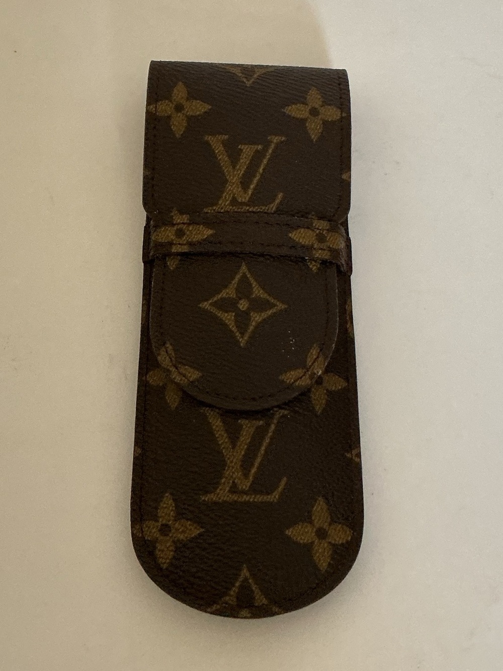 Louis Vuitton Pen Case Stylos Monogram Canvas Etui Brown LV - Picture 7 of 12